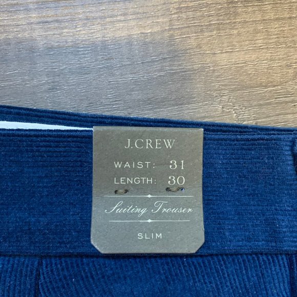NWT J. Crew Corduroy Pants - Picture 2 of 6